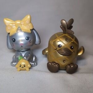 2x 2024 Moriah Elizabeth Golden Georgie & Silver Bunny Mystery Surprise Egg